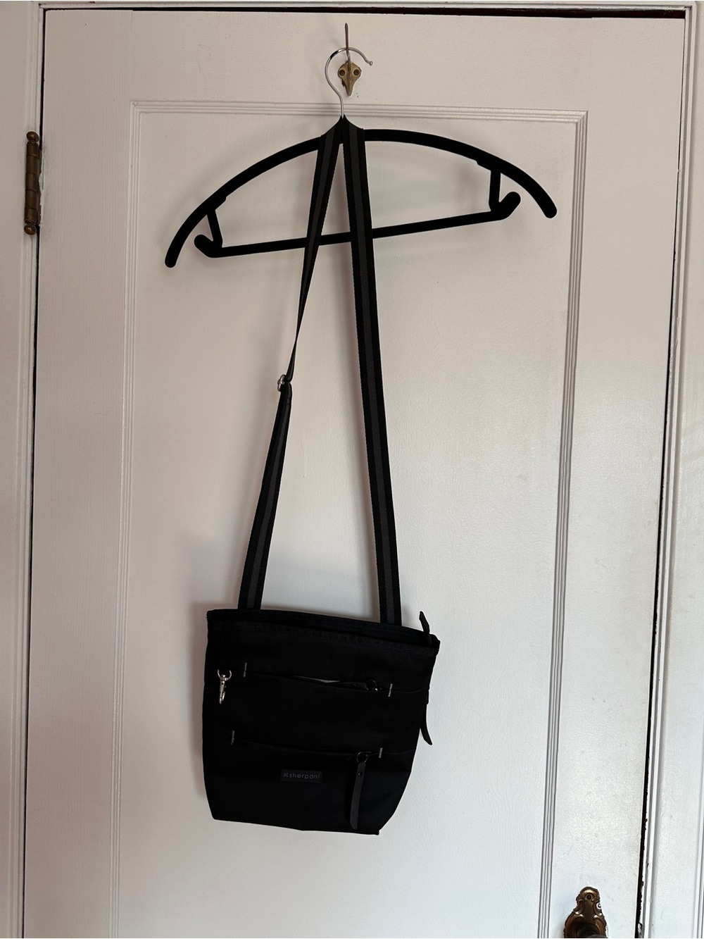 Sherman Black Crossbody Bag
